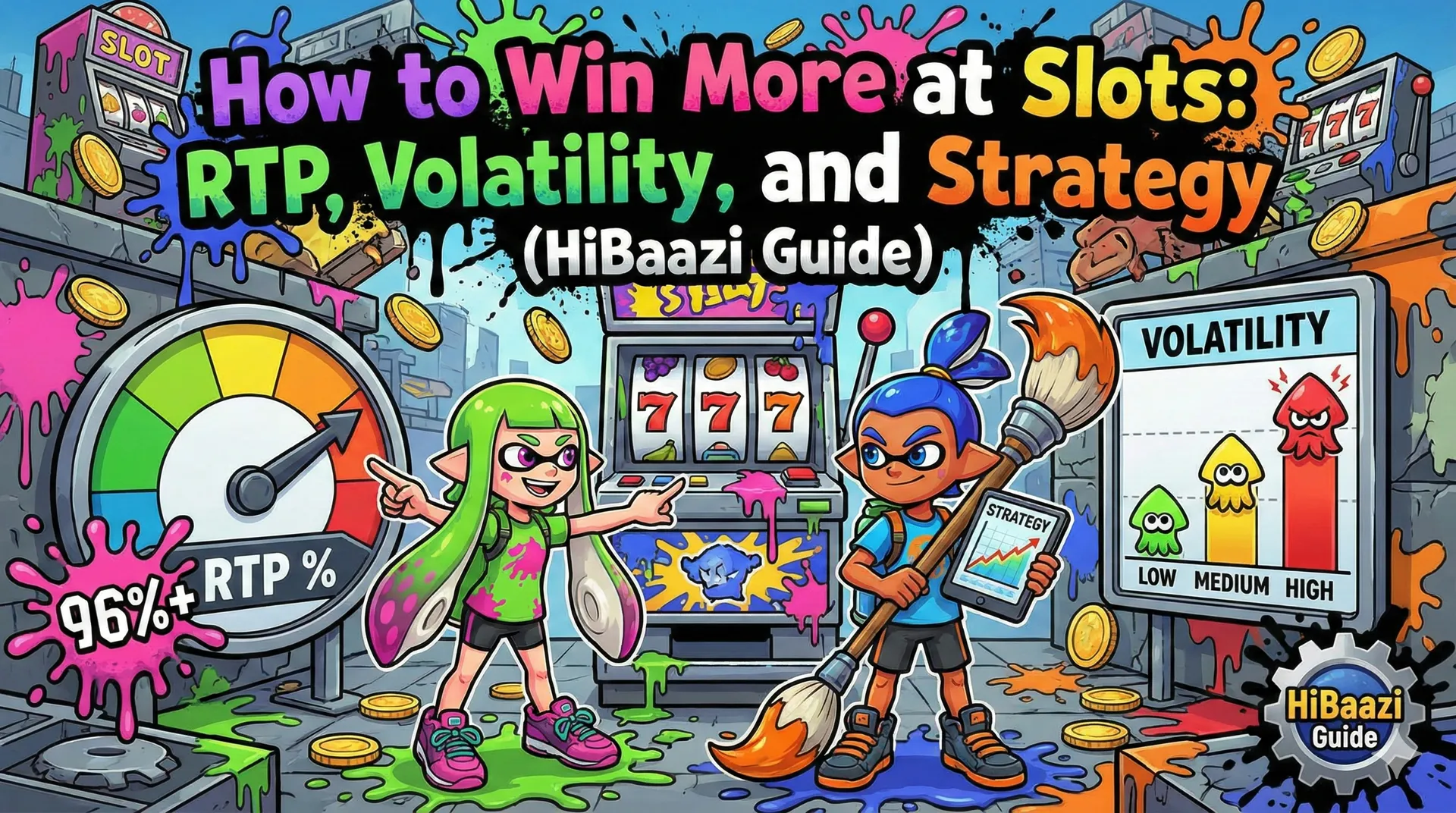 How to Win More at Slots: RTP, Volatility, and Strategy (HiBaazi Guide)