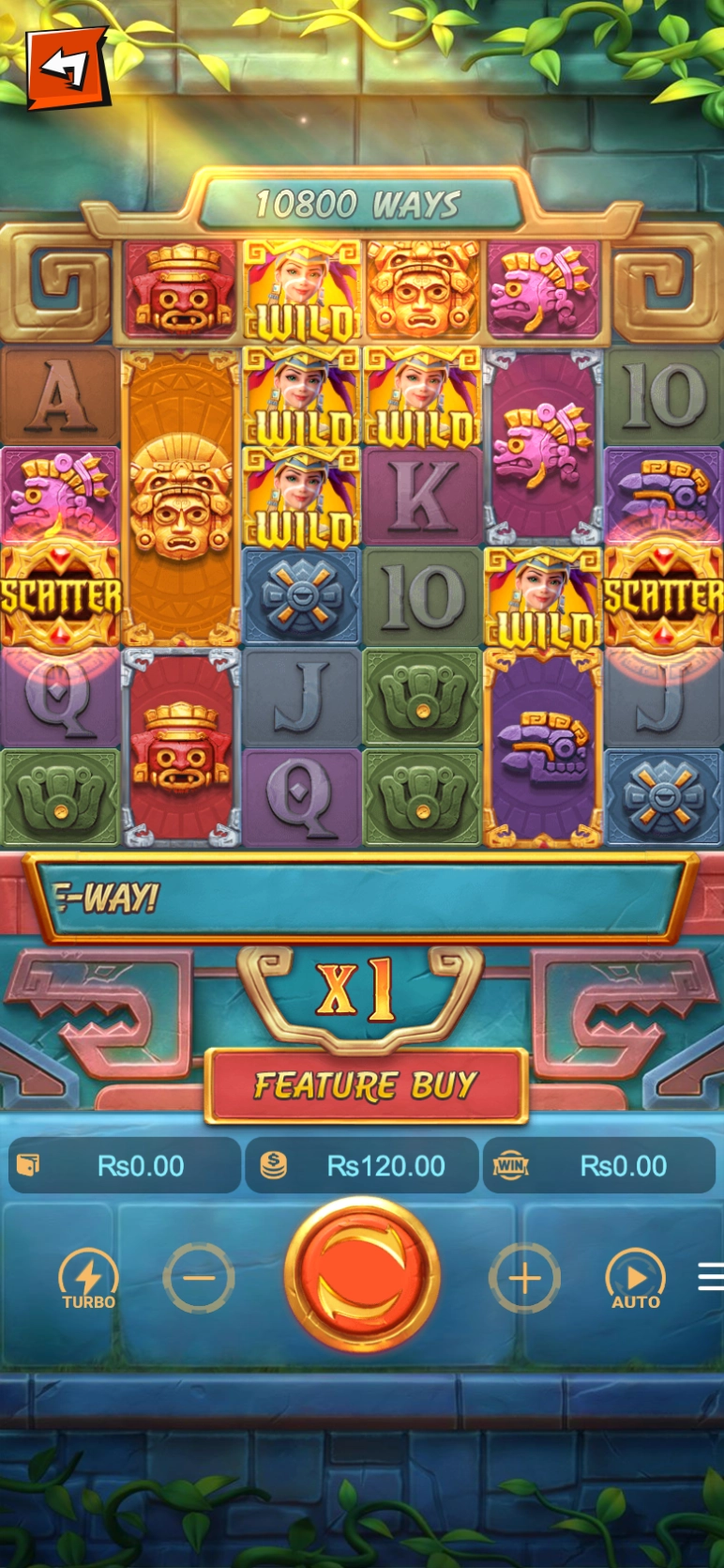 PG Slot Classic "Aztec"